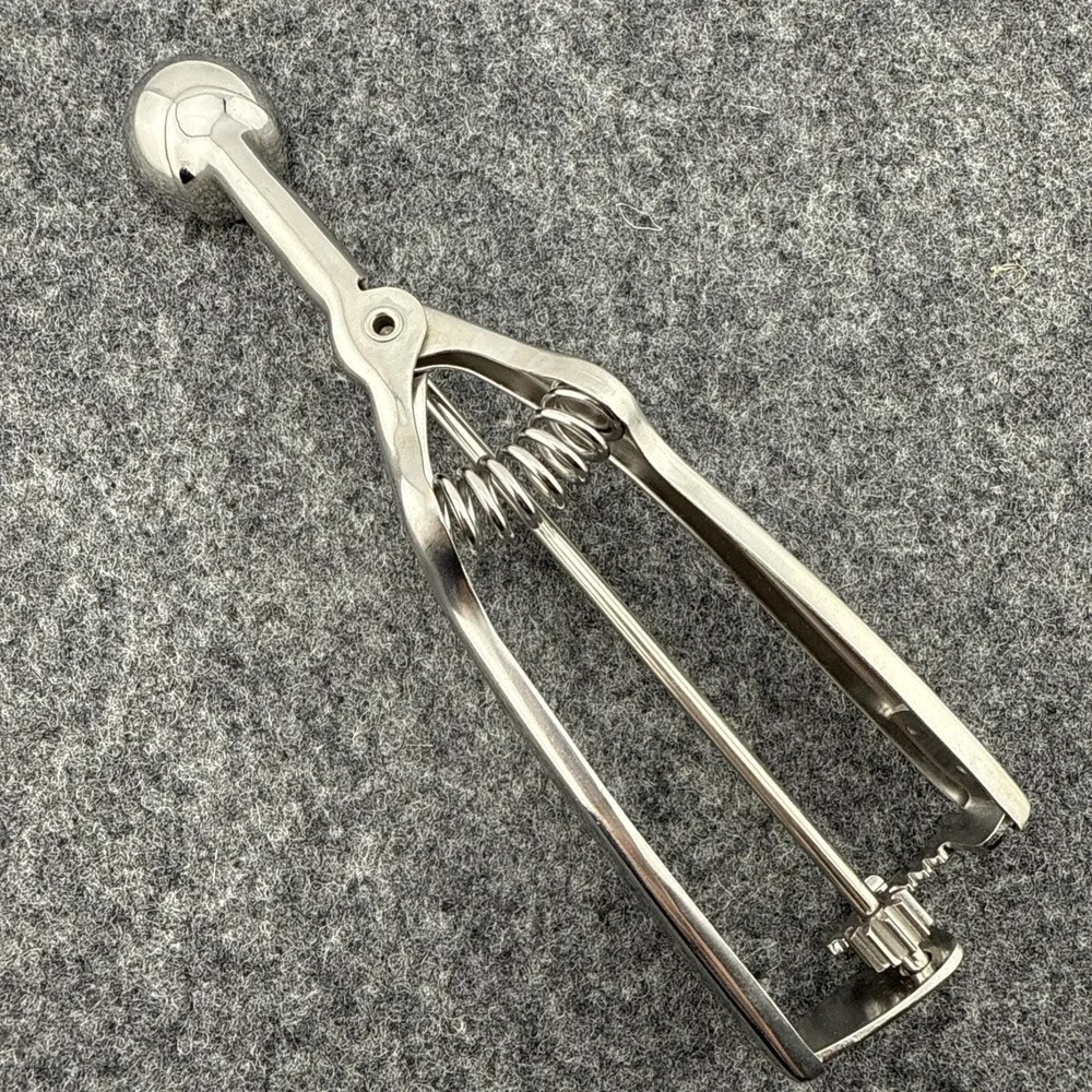 Vintage Inox Edelstahl Cookie Dough Melon Baller 1